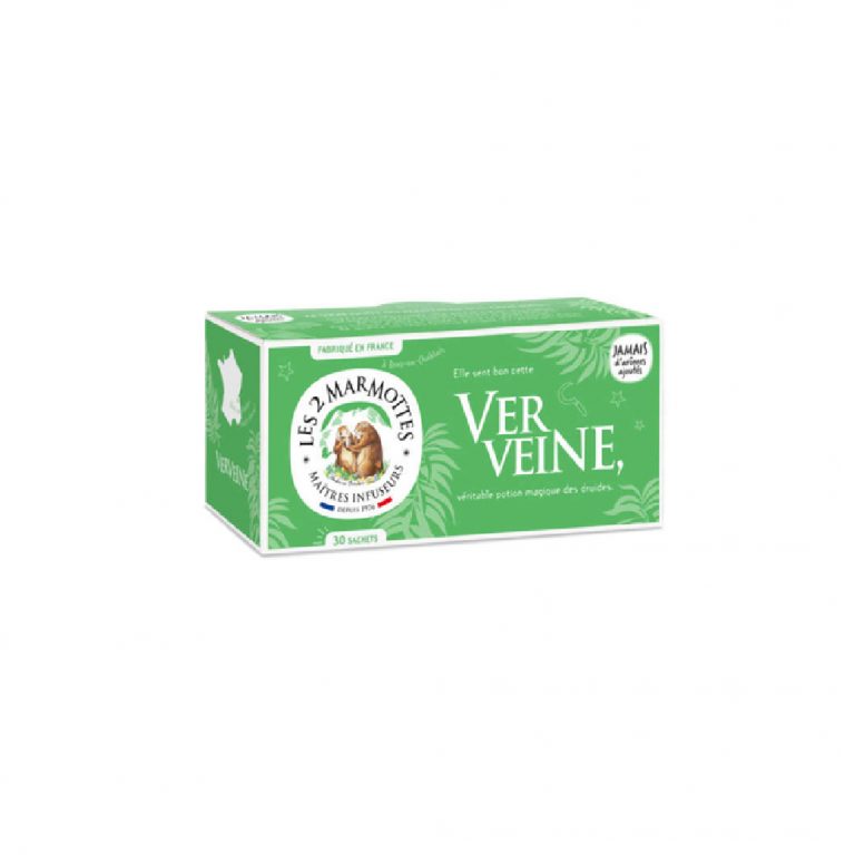 infusion les 2 marmottes verveine bio
